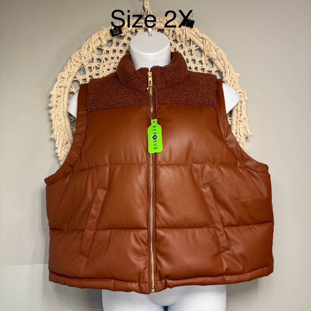 Maurices Brown Puffer Vest